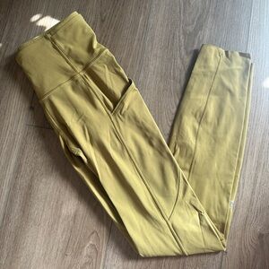 lululemon athletica fast and free high rise tight Nulux non reflective size 2